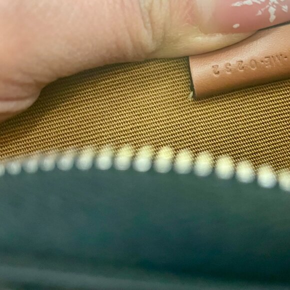 Horizontal pouch in Triomphe canvas with celine print - Picture 3 of 4